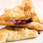 Air fryer blueberry turnovers
