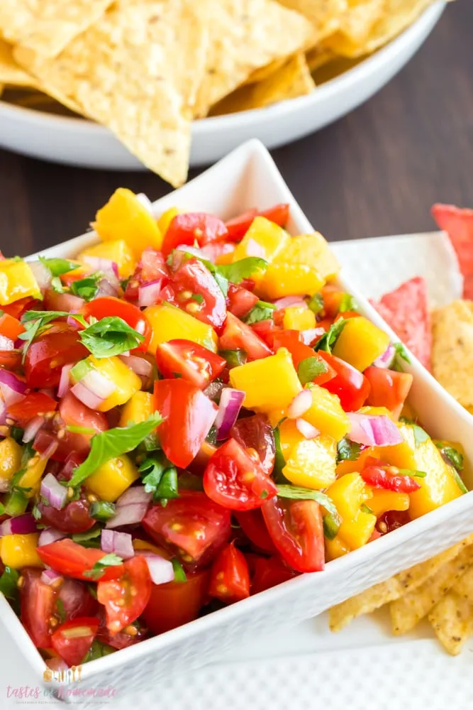 Make This Cherry Mango Salsa and Enjoy The Explosion of Flavor!