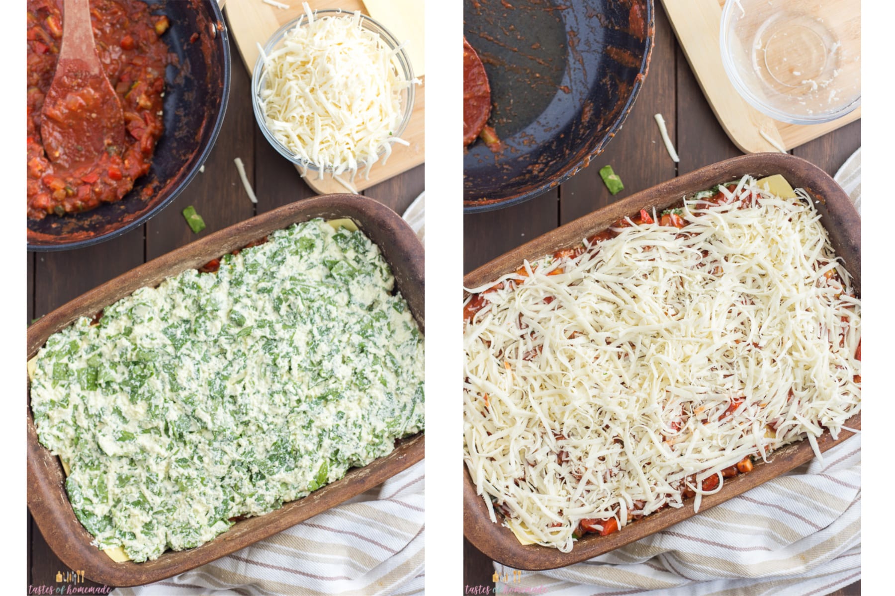 Easy Vegetarian Lasagna Tastes of Homemade