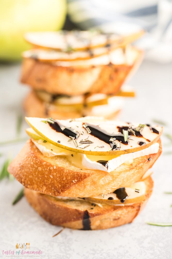 Pear and Brie Crostini-image