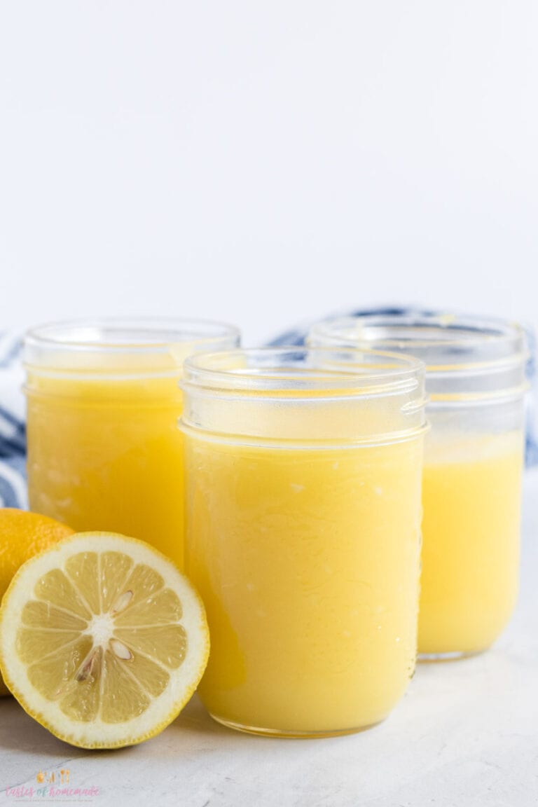 Easy Tangy Lemon Curd Tastes of Homemade