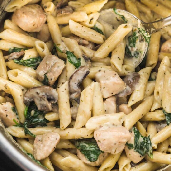 Image for Instant Pot Chicken Florentine With Pasta