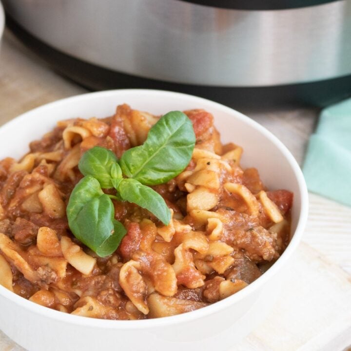 Image for Instant Pot Goulash and Potatoes