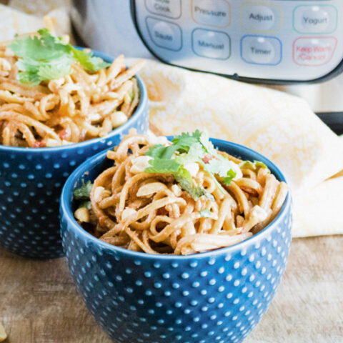 Image for Thai Peanut Noodles {Instant Pot}