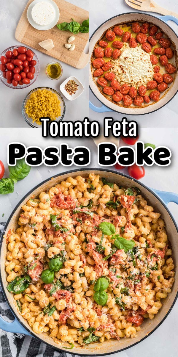 Tomato Feta Pasta Bake Tastes of Homemade