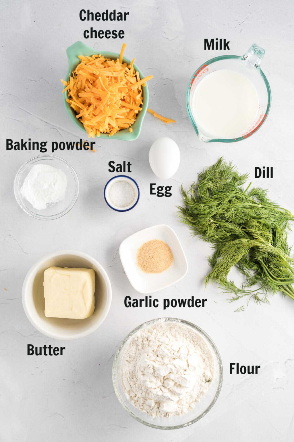 Cheddar Dill Drop Biscuits Tastes of Homemade