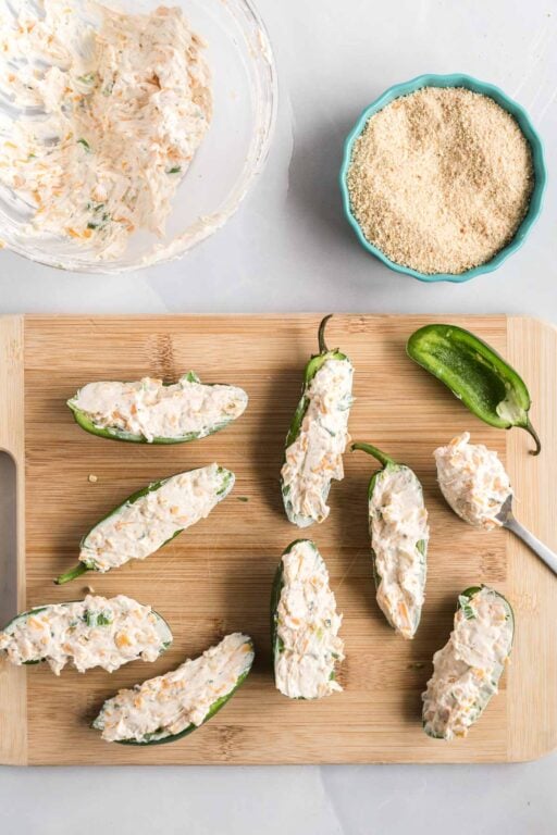 Easy Baked Jalapeno Poppers Tastes of Homemade