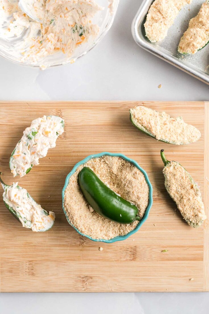 Easy Baked Jalapeno Poppers Tastes of Homemade