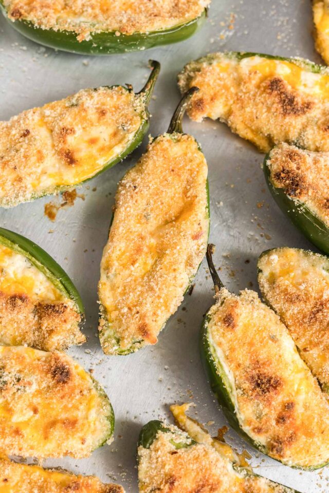 Easy Baked Jalapeno Poppers Tastes of Homemade