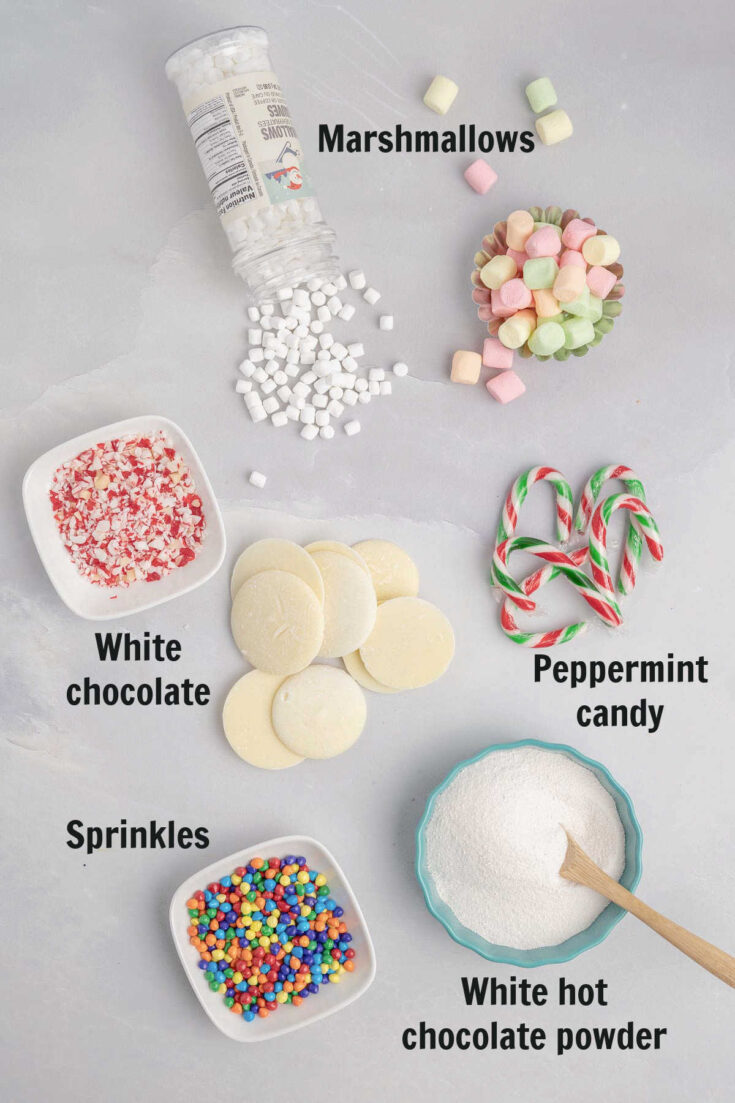 Peppermint White Chocolate Hot Cocoa Bombs - Tastes of Homemade