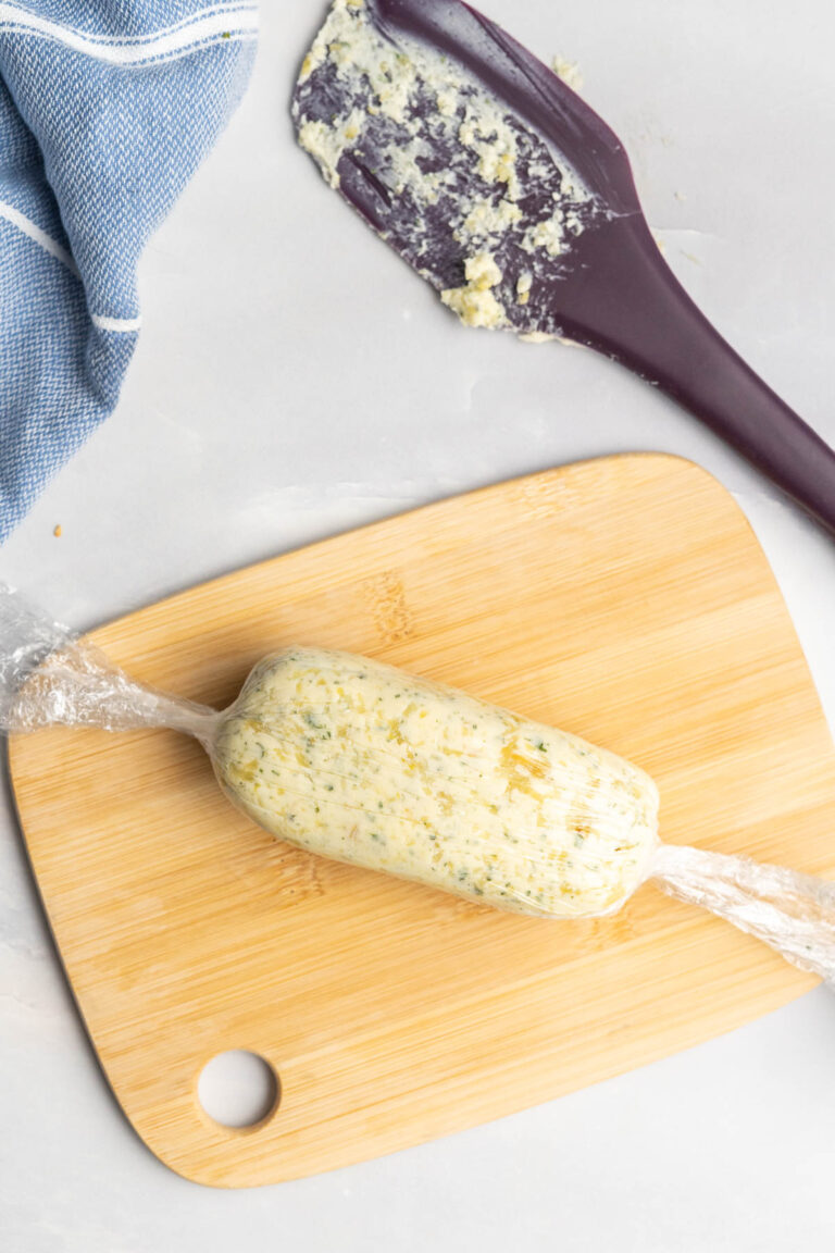 Roasted Garlic Compound Butter Tastes of Homemade