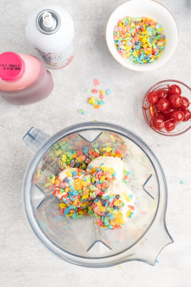 Fruity Pebbles Milkshake Tastes of Homemade