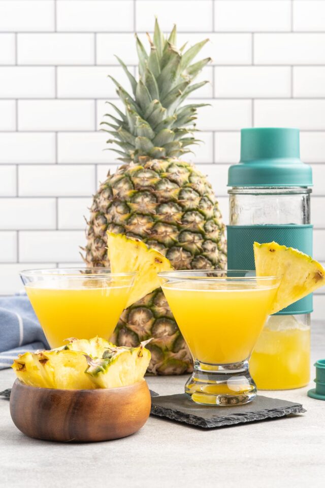 Pineapple Martini Cocktail Tastes of Homemade