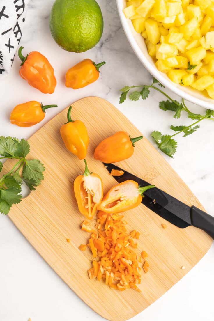 Pineapple Habanero Salsa Tastes of Homemade