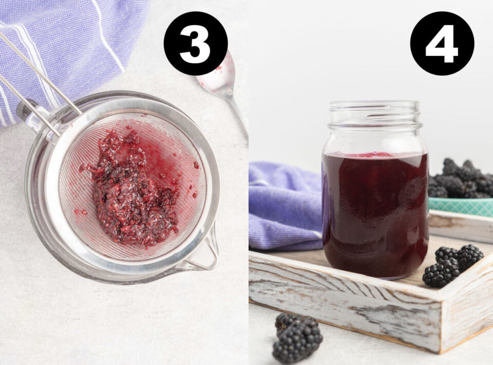 Blackberry Simple Syrup Tastes of Homemade