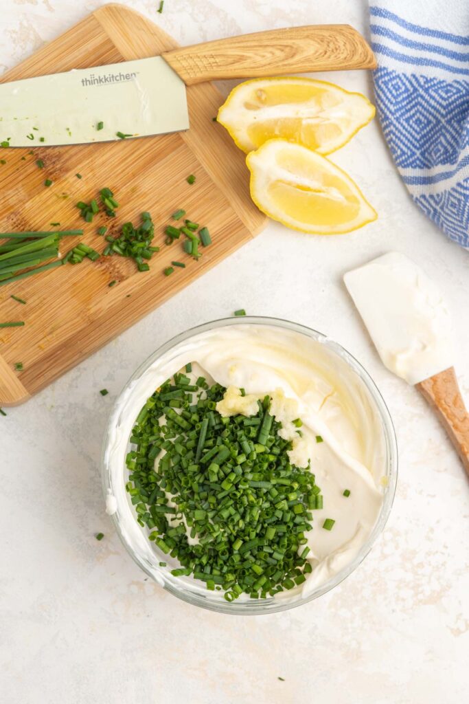 Sour Cream and Chive Dip Tastes of Homemade