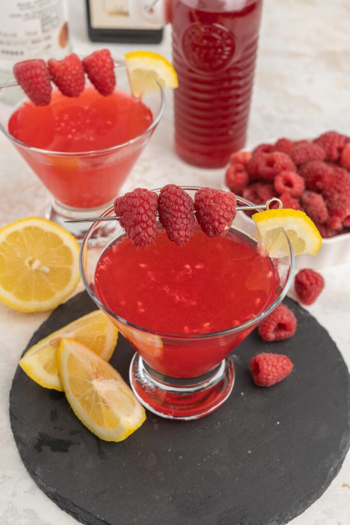 Raspberry Martini - Tastes of Homemade