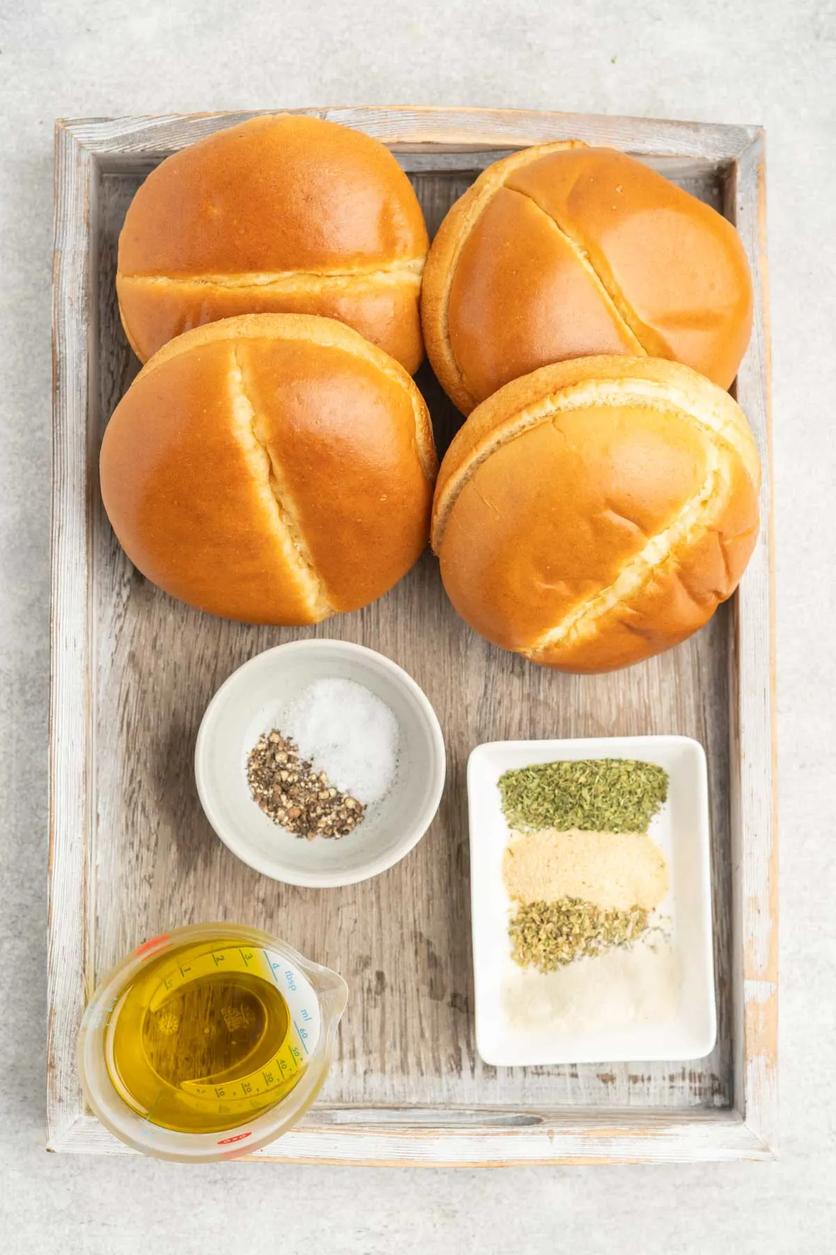Leftover Hamburger Bun Croutons Tastes of Homemade