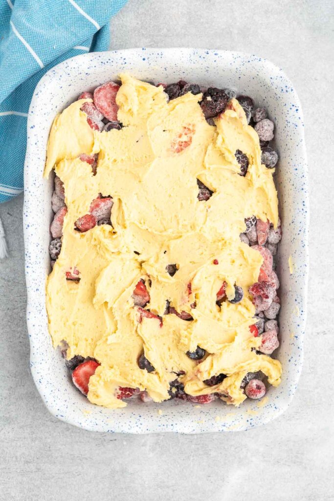 Berry Cobbler with Cake Mix - Tastes of Homemade